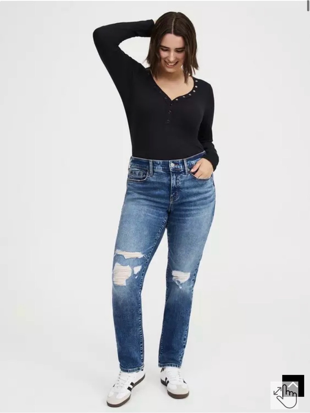 BNWT Torrid Perfect Boyfriend Mid-Rise Jean Plus Size 20